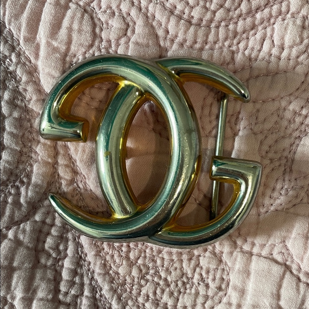 Vintage Authentic GUCCI Belt Buckle GG
